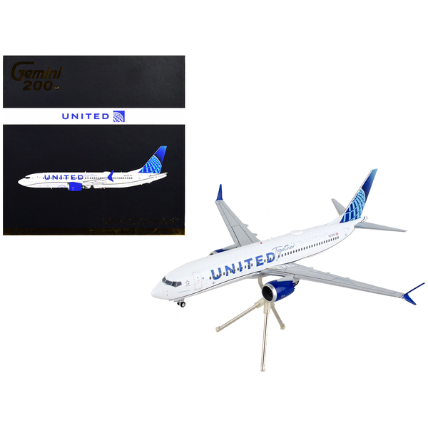 GeminiJets United Airlines Boeing 737 MAX 8 Model