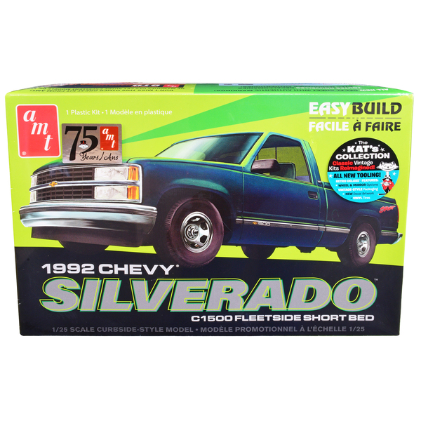 AMT 1992 Chevy Silverado C1500 Model Kit 1/25 Scale