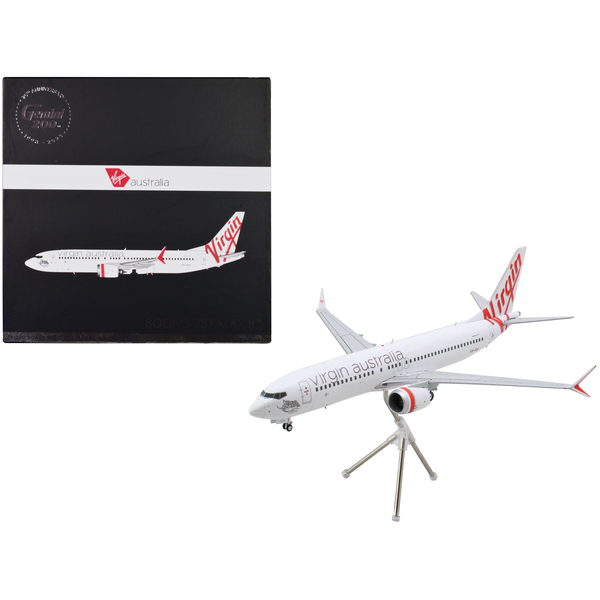 GeminiJets Virgin Australia Boeing 737 MAX 8 1/200 Diecast Model