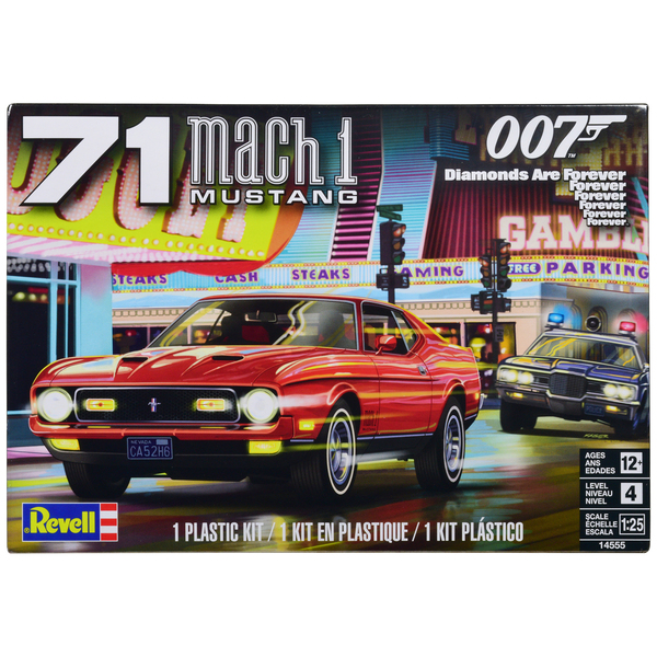Revell 1971 Mustang Mach 1: Own a Piece of 007 History!