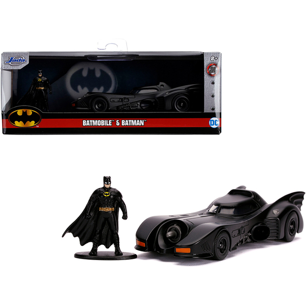 Jada 1989 Batmobile with Batman Figurine 1/32 Diecast