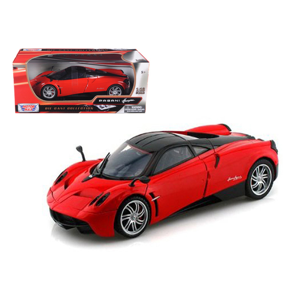 Motormax Pagani Huayra Red 1/18 Scale 10.5" Model