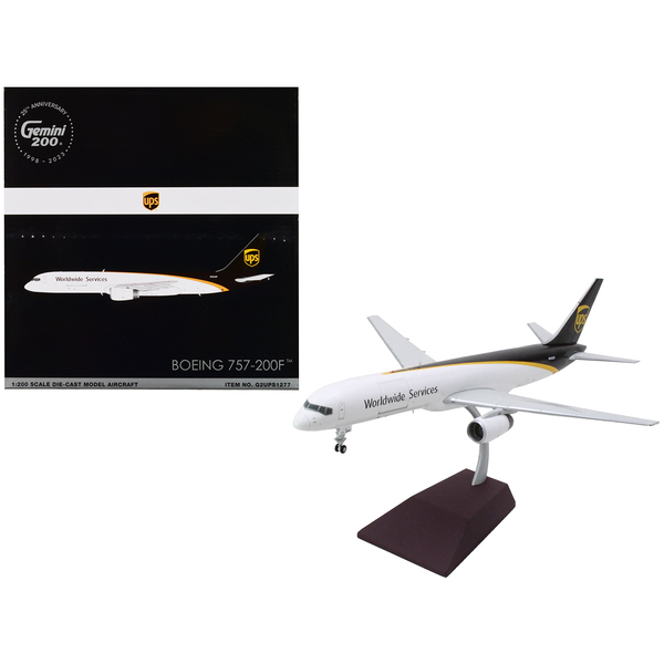 GeminiJets UPS Boeing 757-200 1/200 Diecast Model Airplane