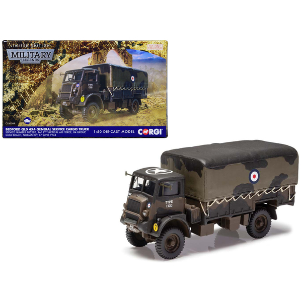 Corgi Bedford QLD Cargo Truck: Normandy's 2nd TAF