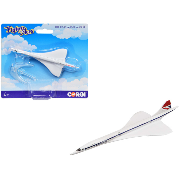 Corgi Concorde British Airways Aircraft - 1:450 Scale