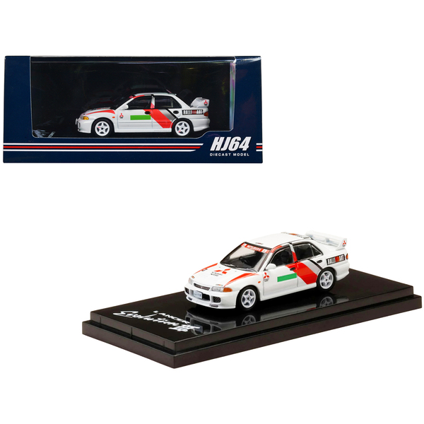 Hobby Japan Mitsubishi Lancer Evo III 'Groupe A' 1/64