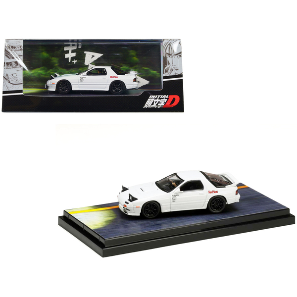 Hobby Japan Mazda RX-7 FC3S RedSuns White 1/64 Model