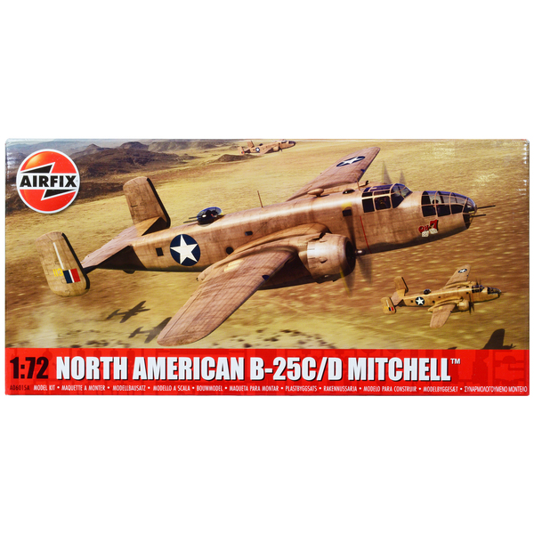 Airfix B-25C/D Mitchell Bomber 1/72 Model Kit