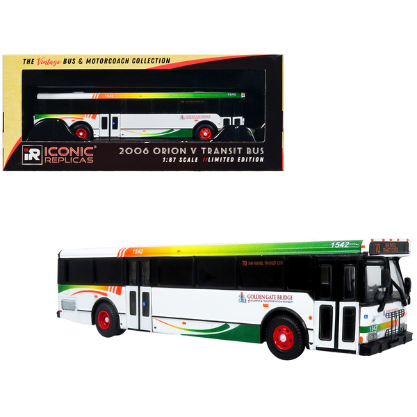 Iconic Replicas Orion V Transit Bus 1/87 HO Scale Diecast