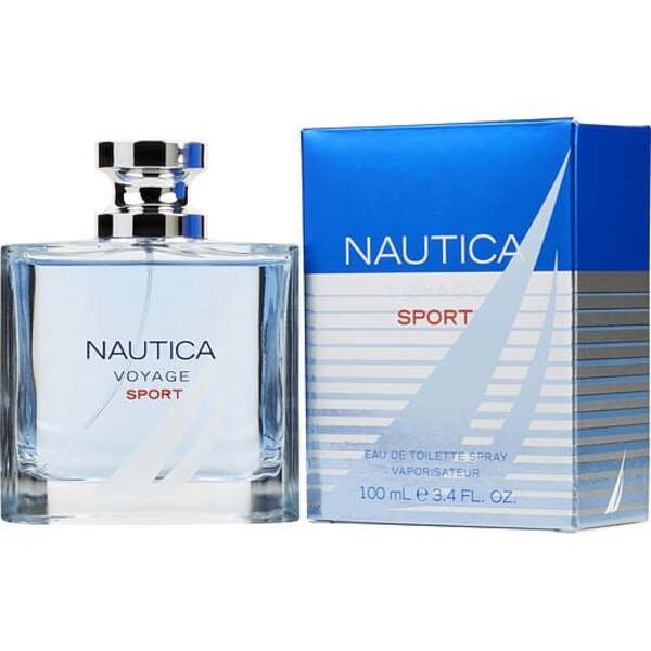 Nautica Voyage Sport Eau de Toilette 3.4 oz Spray for Men - Fresh & Invigorating