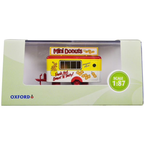 Oxford Diecast Mini Donuts HO Scale Food Trailer