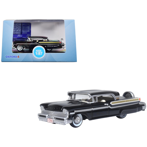 Oxford Diecast 1957 Mercury Montclair - Tuxedo Black HO Scale