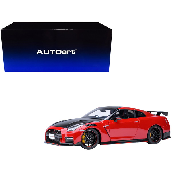 Autoart 2022 Nissan GT-R Nismo RHD Vibrant Red 1/18 Scale