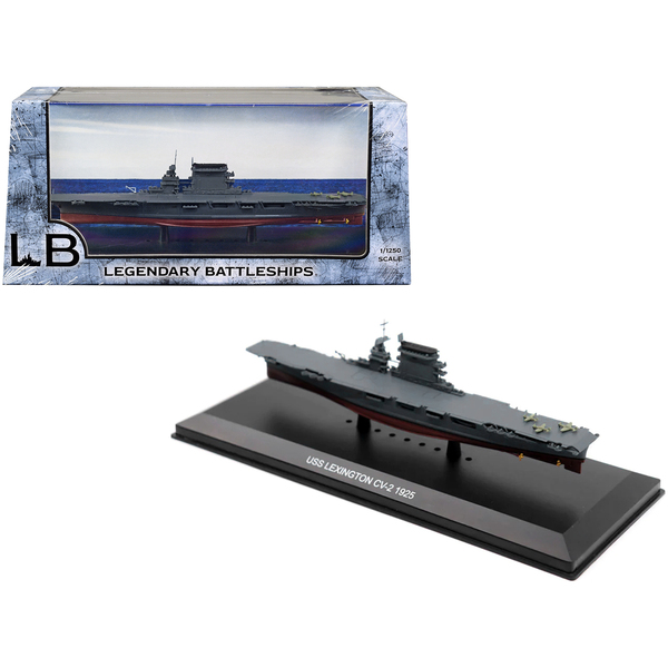 Legendary Battleships USS Lexington CV-2: A Detailed Diecast Model