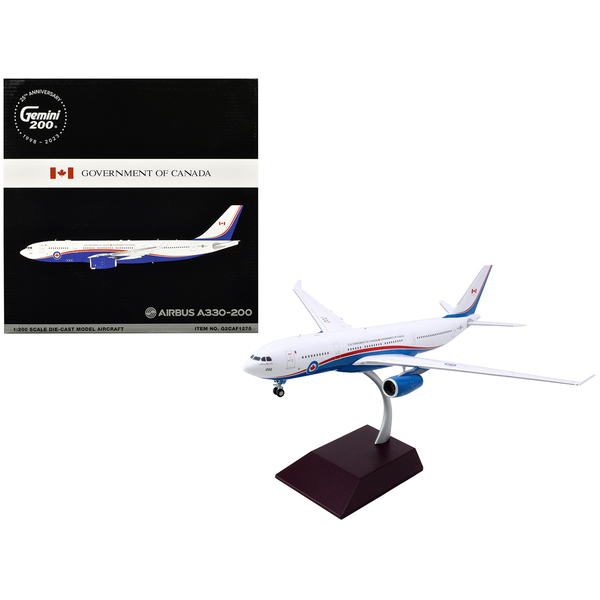 GeminiJets RCAF Airbus A330-200 (330002) 1/200 Scale Model