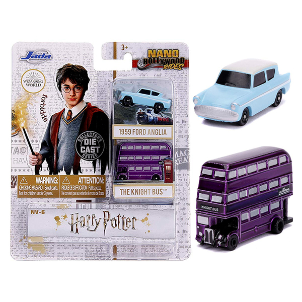 Jada Harry Potter Nano Hollywood Rides 2-Piece Diecast Set