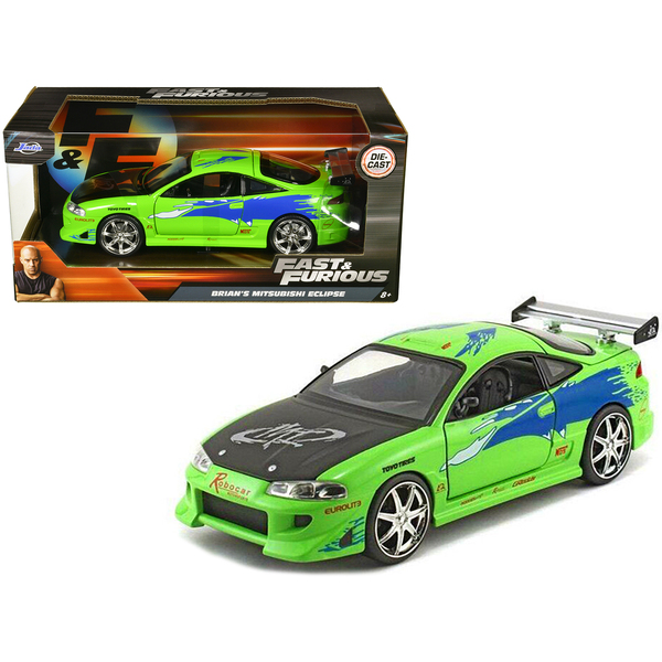 Jada Brian's Mitsubishi Eclipse 1/24 Scale Movie Car