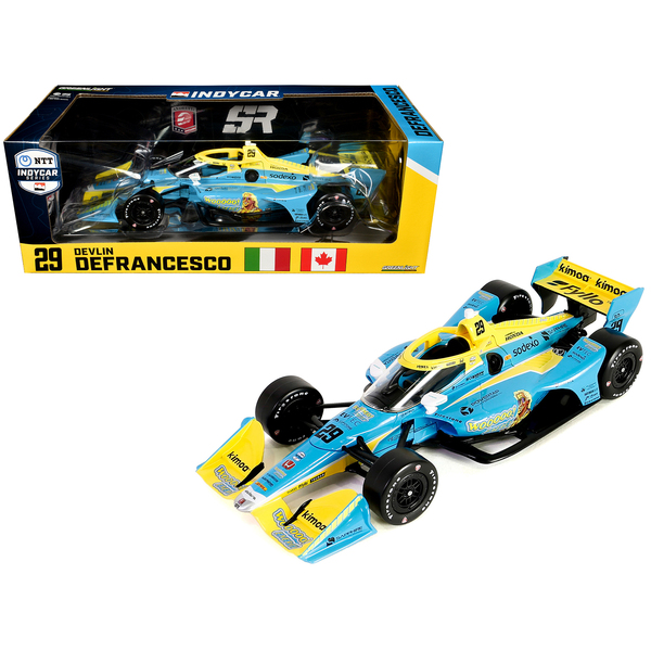 Greenlight Dallara IndyCar #29 Devlin DeFrancesco 1/18 Scale