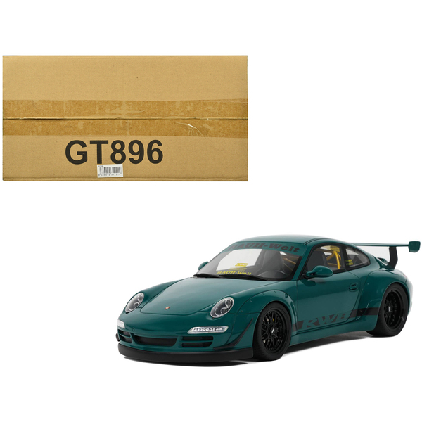 GT Spirit 1/18 RWB Syunkashuto Green Stripe Resin Model
