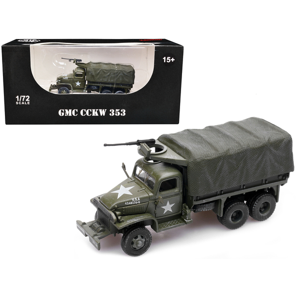 Legion 1/72 Olive Drab GMC CCKW 353 Truck Model