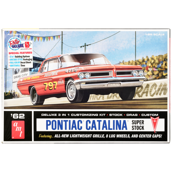 AMT 1962 Pontiac Catalina Super Stock Model Kit