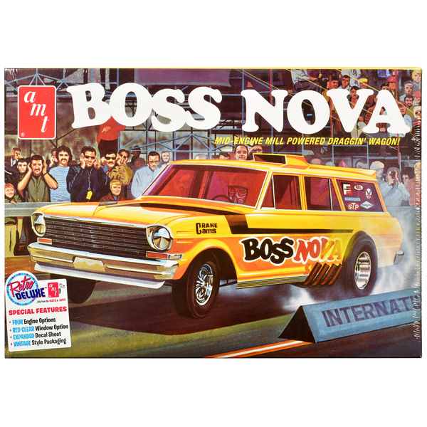 AMT Boss Nova Funny Car 1/25 Scale Model Kit