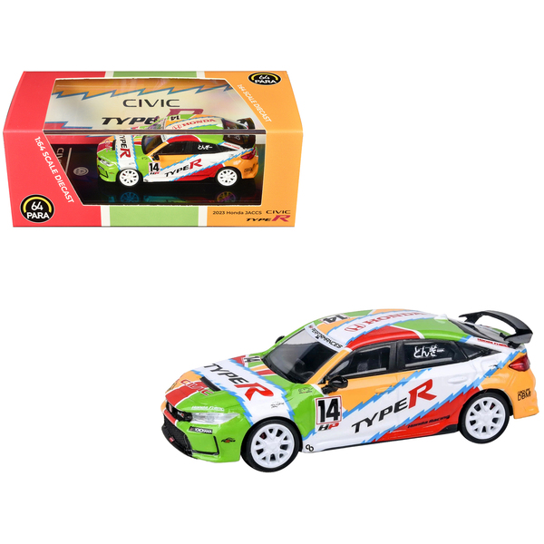 Paragon 2.75in Honda Civic Type R FL5 #14 JACCS Livery Diecast