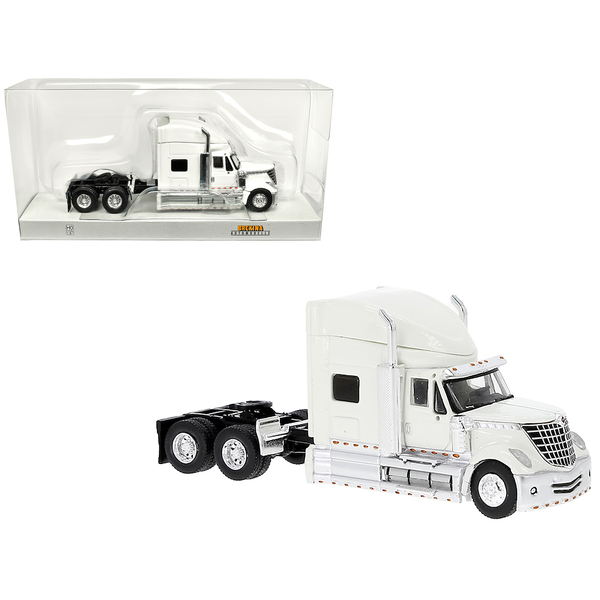 Brekina 2010 International Lonestar Truck Tractor - White HO Scale