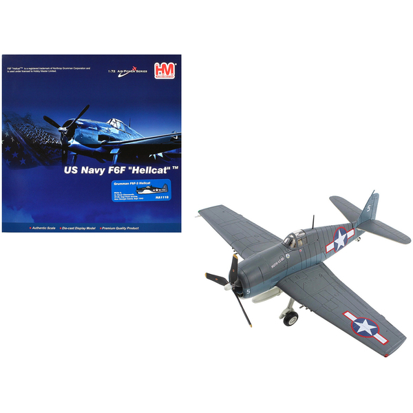 Hobby Master F6F-3 Hellcat "Ruth-Less" VF-38 1/72 Diecast