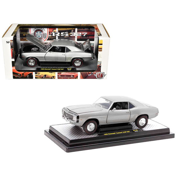M2 Machines 1969 Chevy Camaro Z/28 R/S Silver 1:24