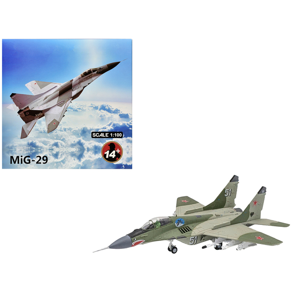 MiG-29 Fighter 1/100 Scale Diecast Model - Russian Air Force
