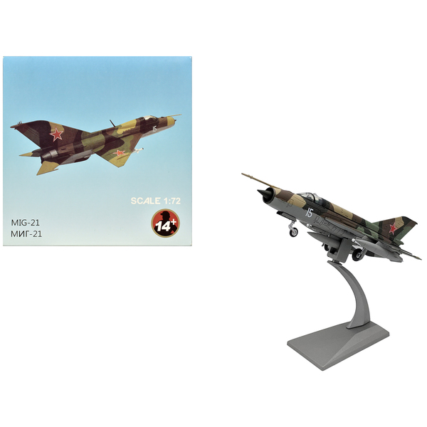 MiG-21SM Fishbed 1/72 Scale Diecast Model - Soviet Air Force