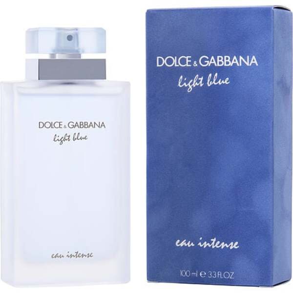 D&G Light Blue Eau Intense - 3.3 oz Eau de Parfum Spray for Women