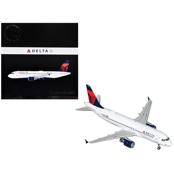 GeminiJets Delta Air Lines Airbus A320 Model, 1/200 Scale