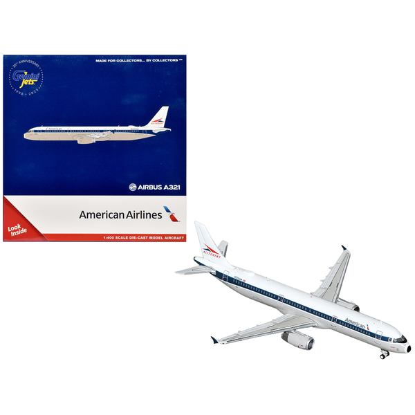GeminiJets American Airlines A321-200 Model, 1/400 Scale