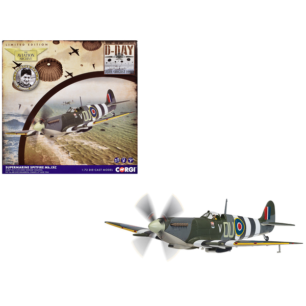 Corgi 1/72 Spitfire MkIXe ML407 'Johnnie' Houlton Diecast Model