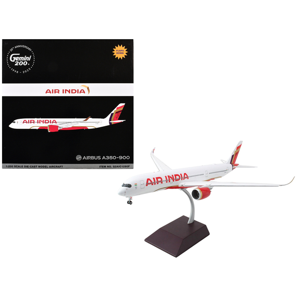 GeminiJets Air India A350-900 1:200 Scale