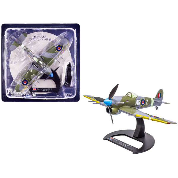 Luppa Hawker Typhoon Mk IB 1/72 Diecast Model - 5.25" L