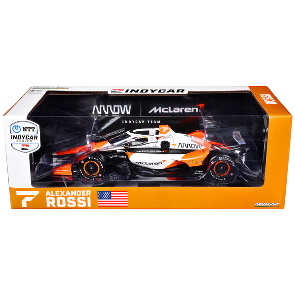 Greenlight Alexander Rossi IndyCar #7 Road Course 1/18 Diecast