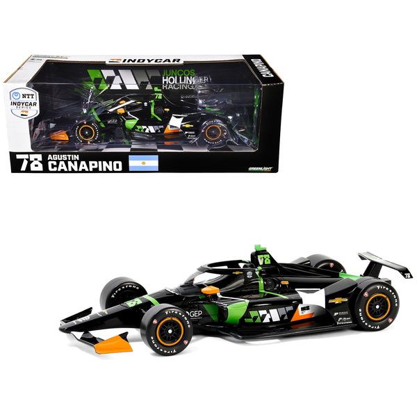 Greenlight Agustin Canapino IndyCar #78 Road Course 1/18 Diecast