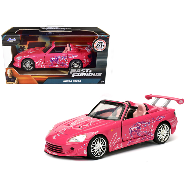 Jada Suki's Honda S2000 Fast & Furious Pink Diecast