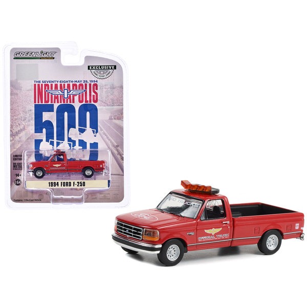 Greenlight 1994 Ford F-250 Indy 500 Official Truck 1/64 Diecast
