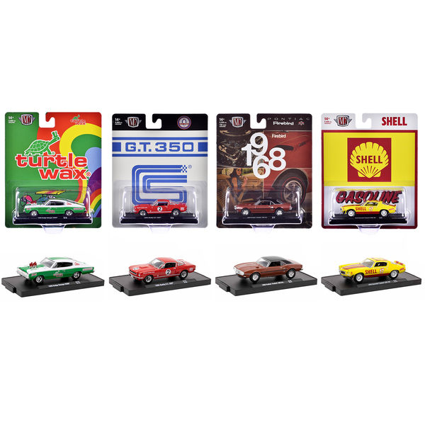 M2 Machines Auto-Drivers Set Release 110 - 4 Car Set
