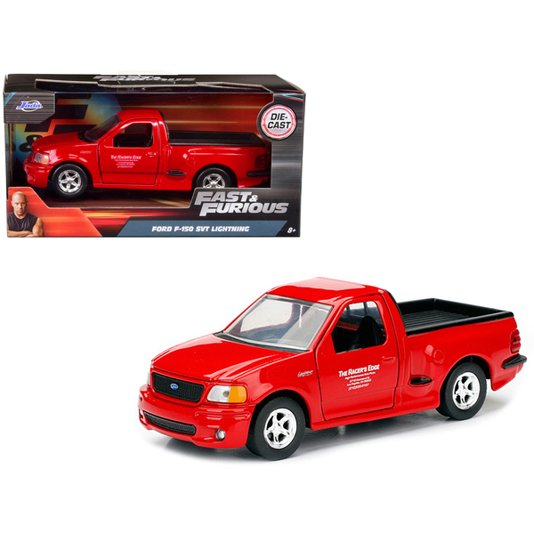 Jada Fast & Furious Brian's 1999 Ford F-150 Lightning Red 1/32