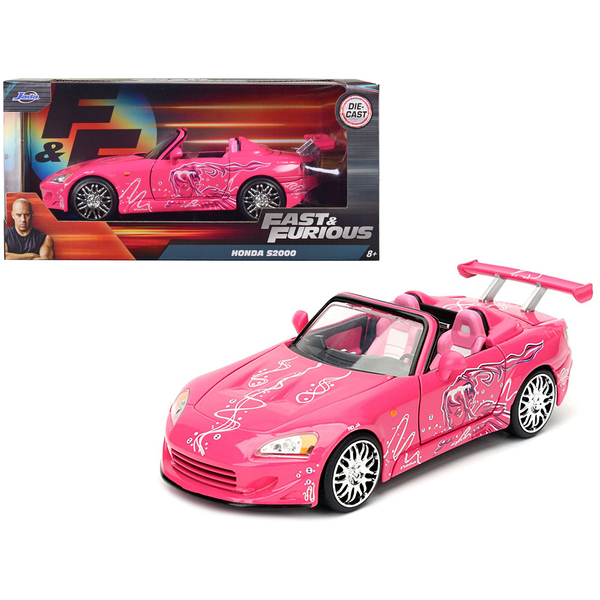 Jada Fast & Furious Suki's Honda S2000 Pink 1/24