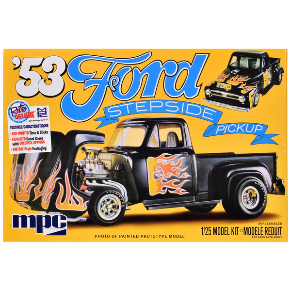 MPC 1953 Ford Stepside Pickup Truck 1/25 Scale Model Kit