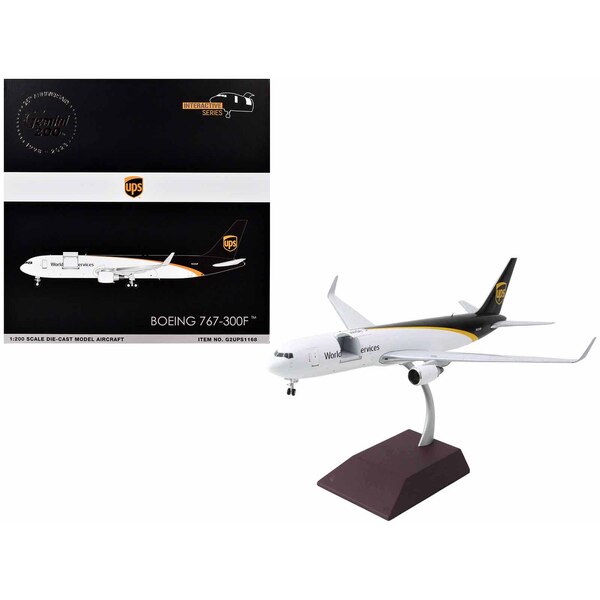 GeminiJets UPS Boeing 767-300F 1/200 Scale Diecast Model