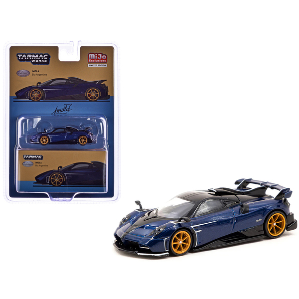 Tarmac Works Global64 Pagani Imola 1/64 Blue