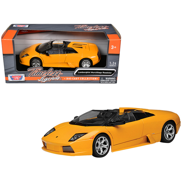 Motormax Lamborghini Murcielago Roadster 1/24 Scale Orange