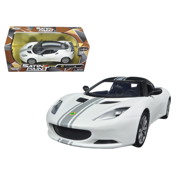 Motormax Lotus Evora S 1/24 Matte White Diecast